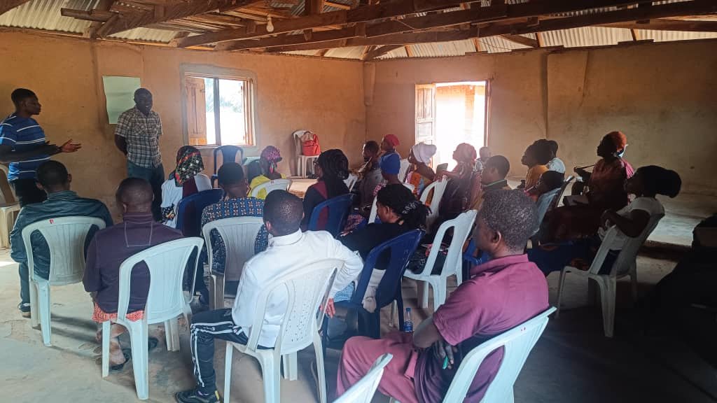 Utanbech Missions Workers; retreat teaching based on Ephesians 4:11, showing workers learning about equipping believers for ministry and building up the body of Christ.